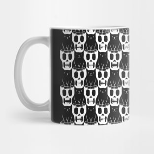 Skulls & Cats Mug